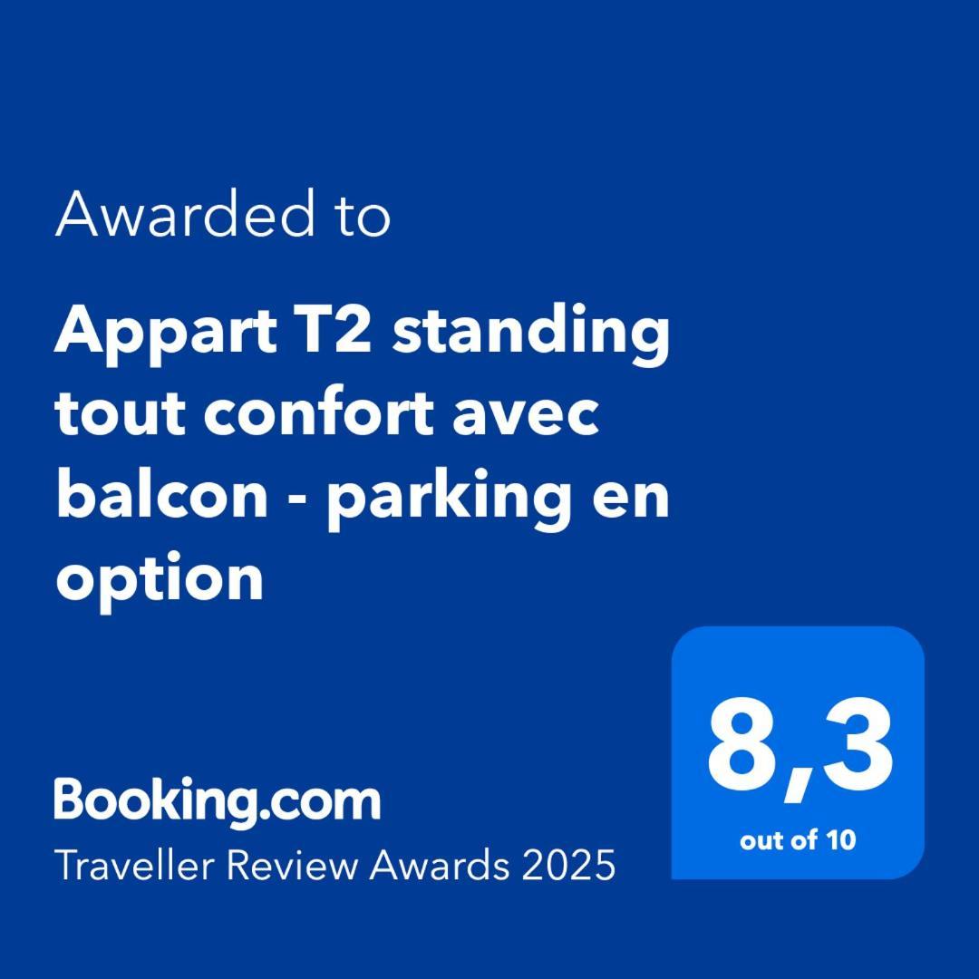 Appart T2 Standing Tout Confort Avec Balcon - Parking En Option Lyon Exterior photo